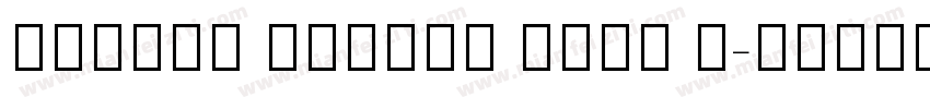 Source Hebrew Sans B字体转换